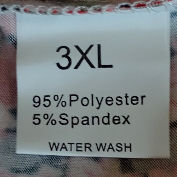 Women's Floral Print Blouse Size 3XL NWOT - Picture 4 of 5